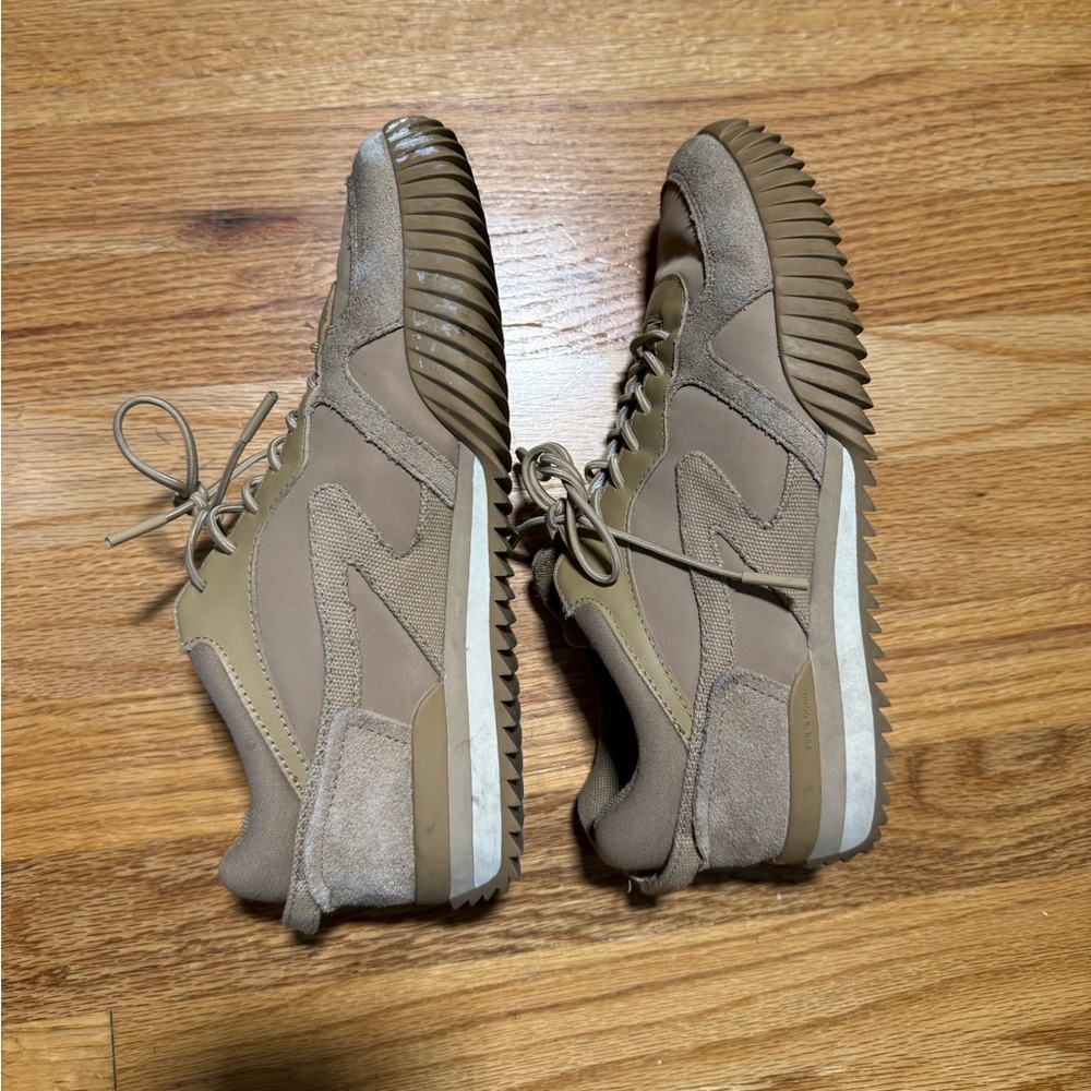 Women’s Rag & Bone Tan Retro Runner | Sz 38